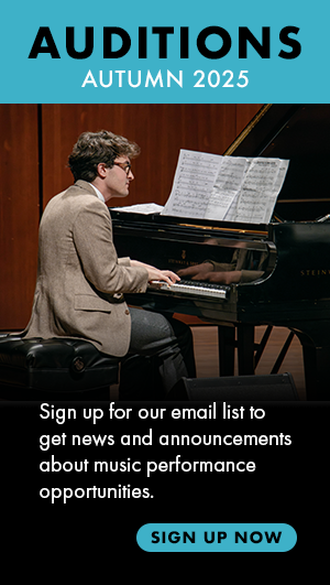 Audition interest sign up form