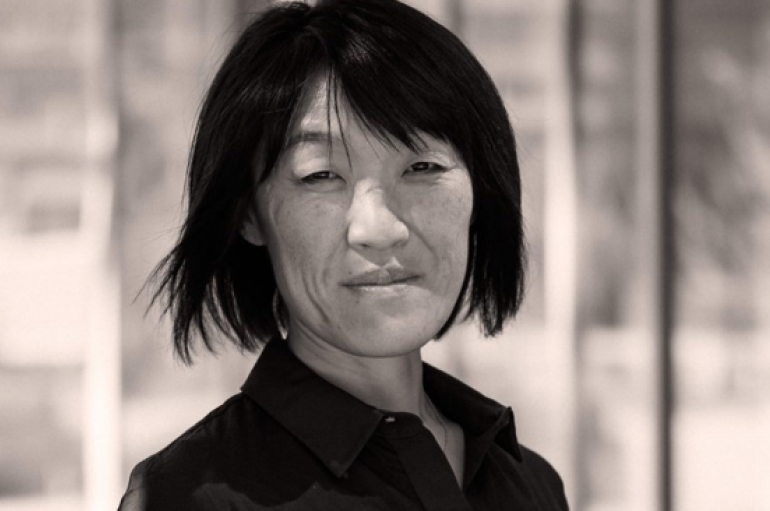 black and white headshot of Nina Eidsheim