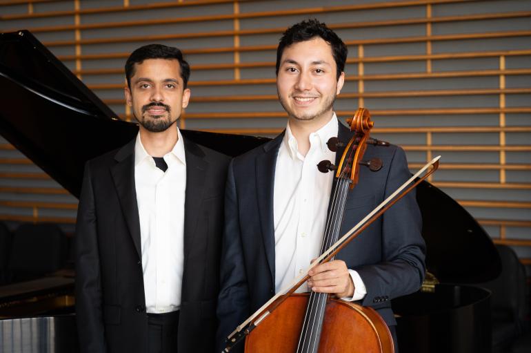 Andrew Molina, cello & Abhishek Sarkar, piano