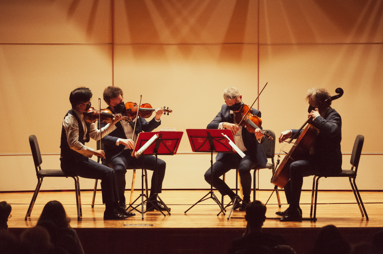 Quatuor Diotima in performance