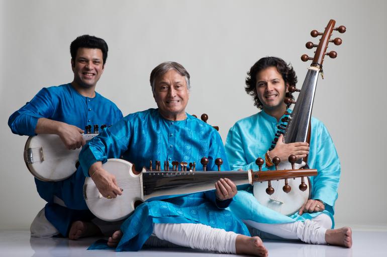 Amjad Ali Khan, Amaan Ali Bangash and Ayaan Ali Bangash