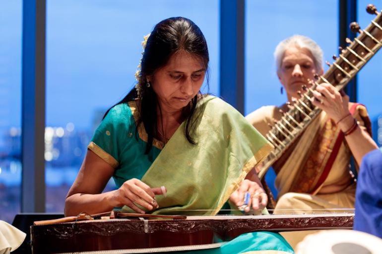 South Asian Music Ensemble in performance