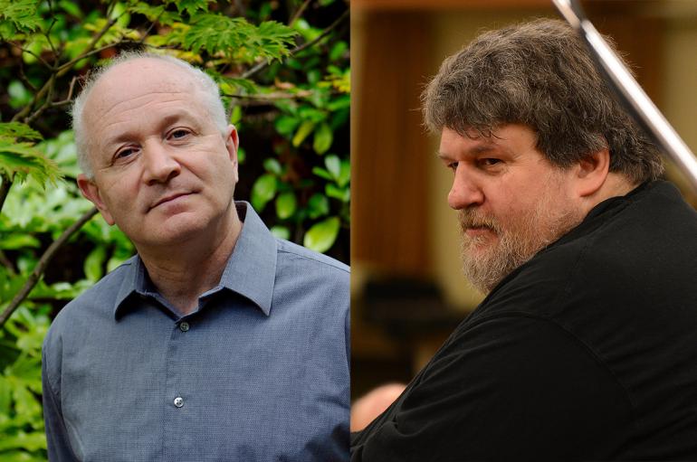 George Benjamin and Oliver Knussen