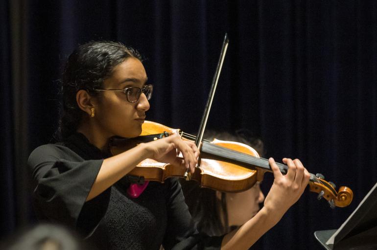 violinist, chamber recital 2020
