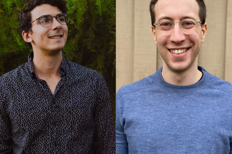 Paul Novak (left) and Justin Weiss (right)