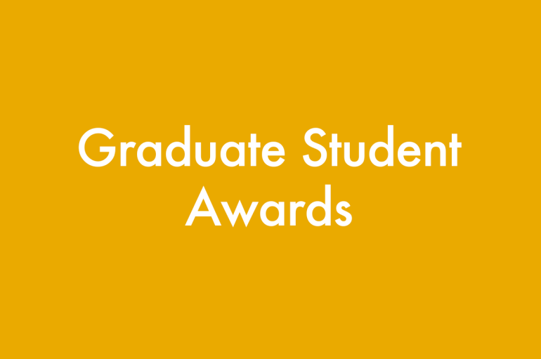 Graduate Student Awards