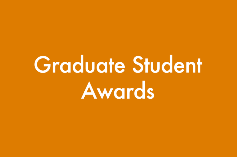 Graduate Student Awards
