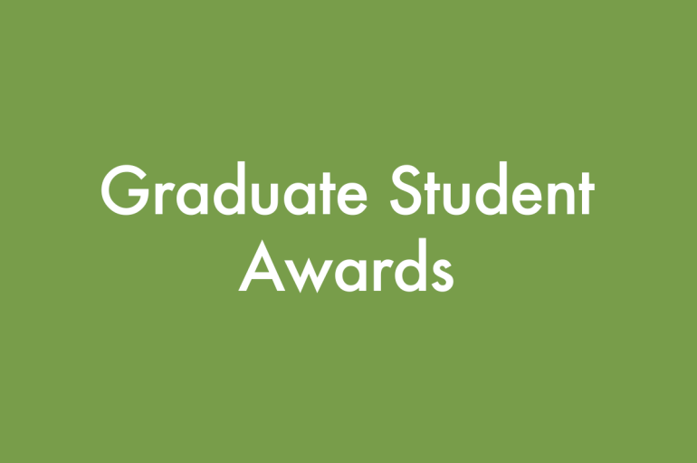 Graduate Student Awards
