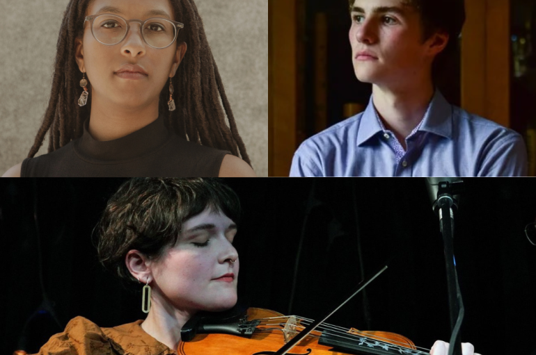 Top Left: Corie Rose Soumah; Top Right: Matthew Schultheis; Bottom: Jacqui Armbruster
