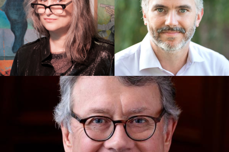 Martha Feldman, Steve Rings, and Philip Bohlman headshots