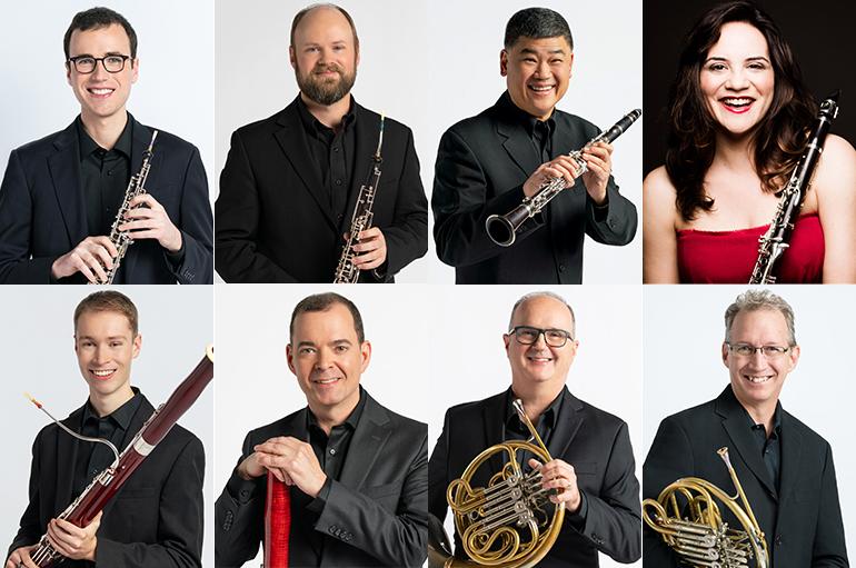 Collage of CSO Chamber Musicians