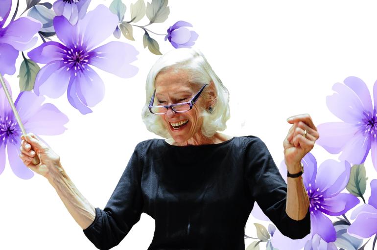 Opus 50 graphic featuring Barbara Schubert