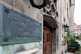Goodspeed Hall entrance