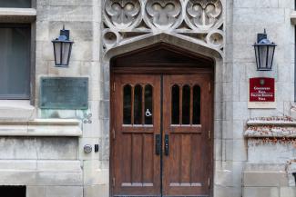 Goodspeed Hall entrance
