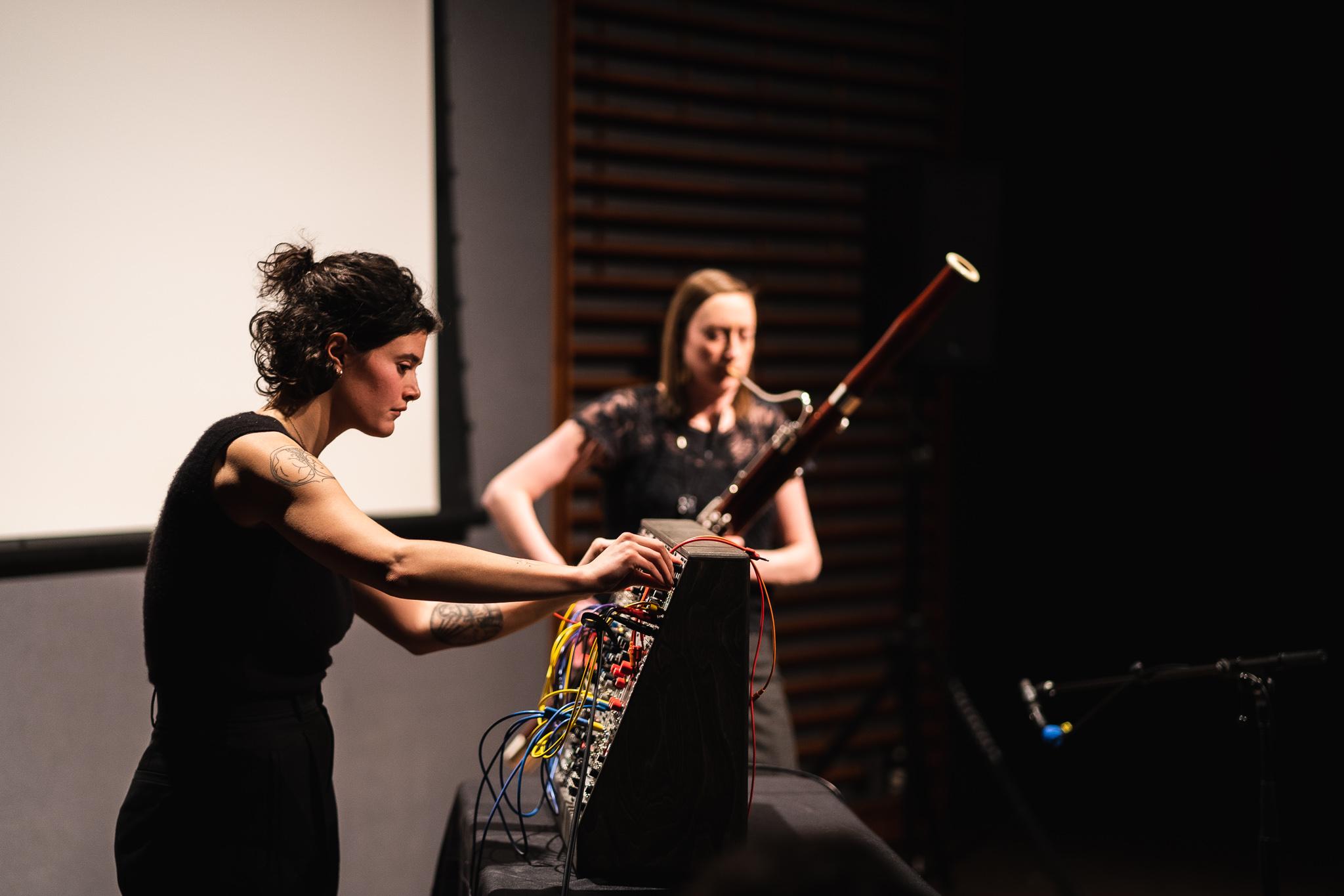 Composition Students Performing