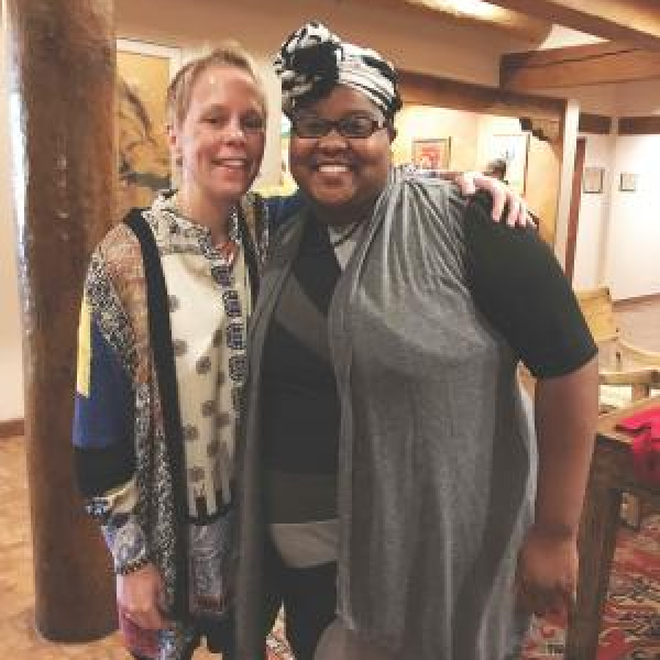Augusta Read Thomas and Nicole Paris