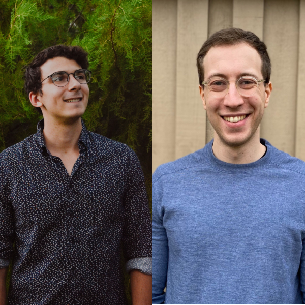 Paul Novak (left) and Justin Weiss (right)
