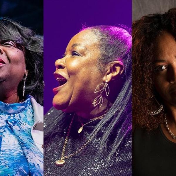 Collage photos of Diunna Greenleaf, Nora Jean Wallace, and Precious Taylor