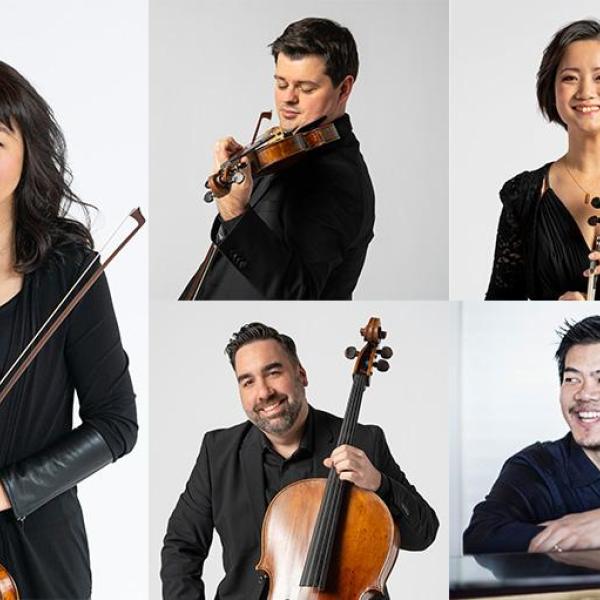 Collage of CSO Chamber Musicians
