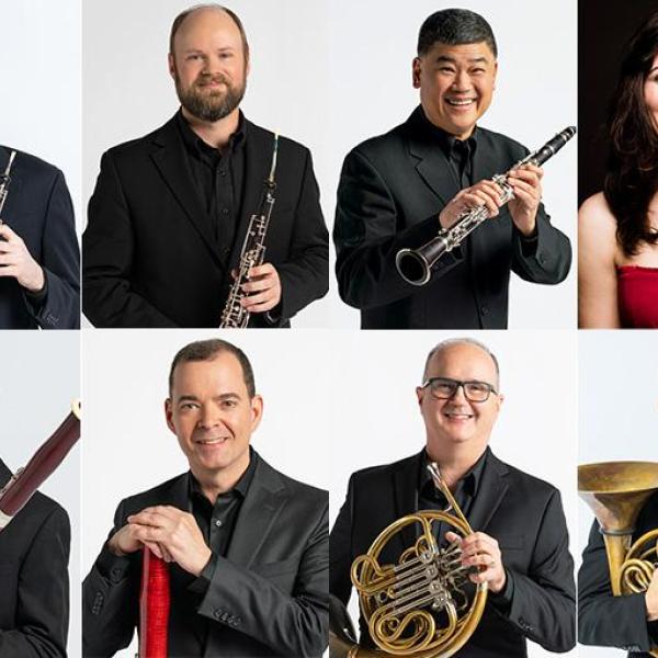 Collage of CSO Chamber Musicians 