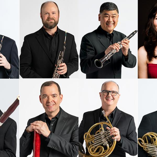 Collage of CSO Chamber Musicians 