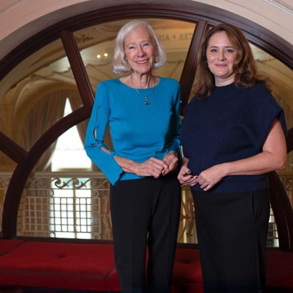 Barbara Schubert and Sarah Curran