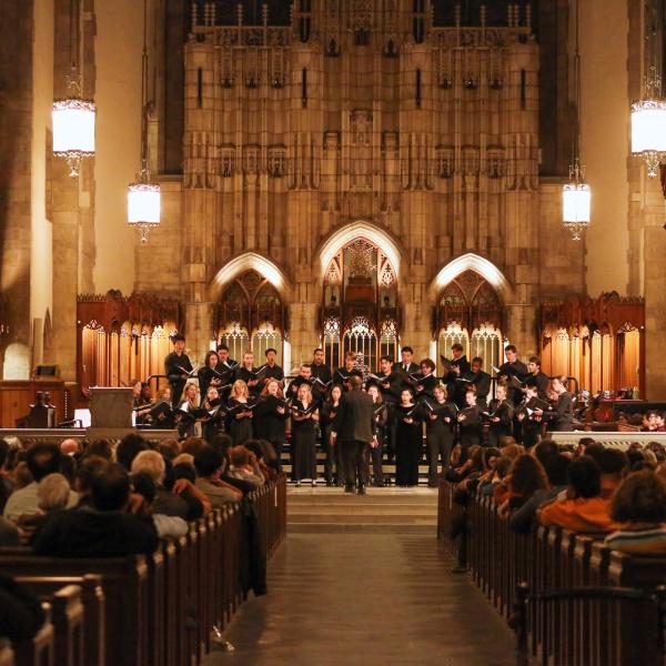 Motet Choir at Rockefeller Chapel